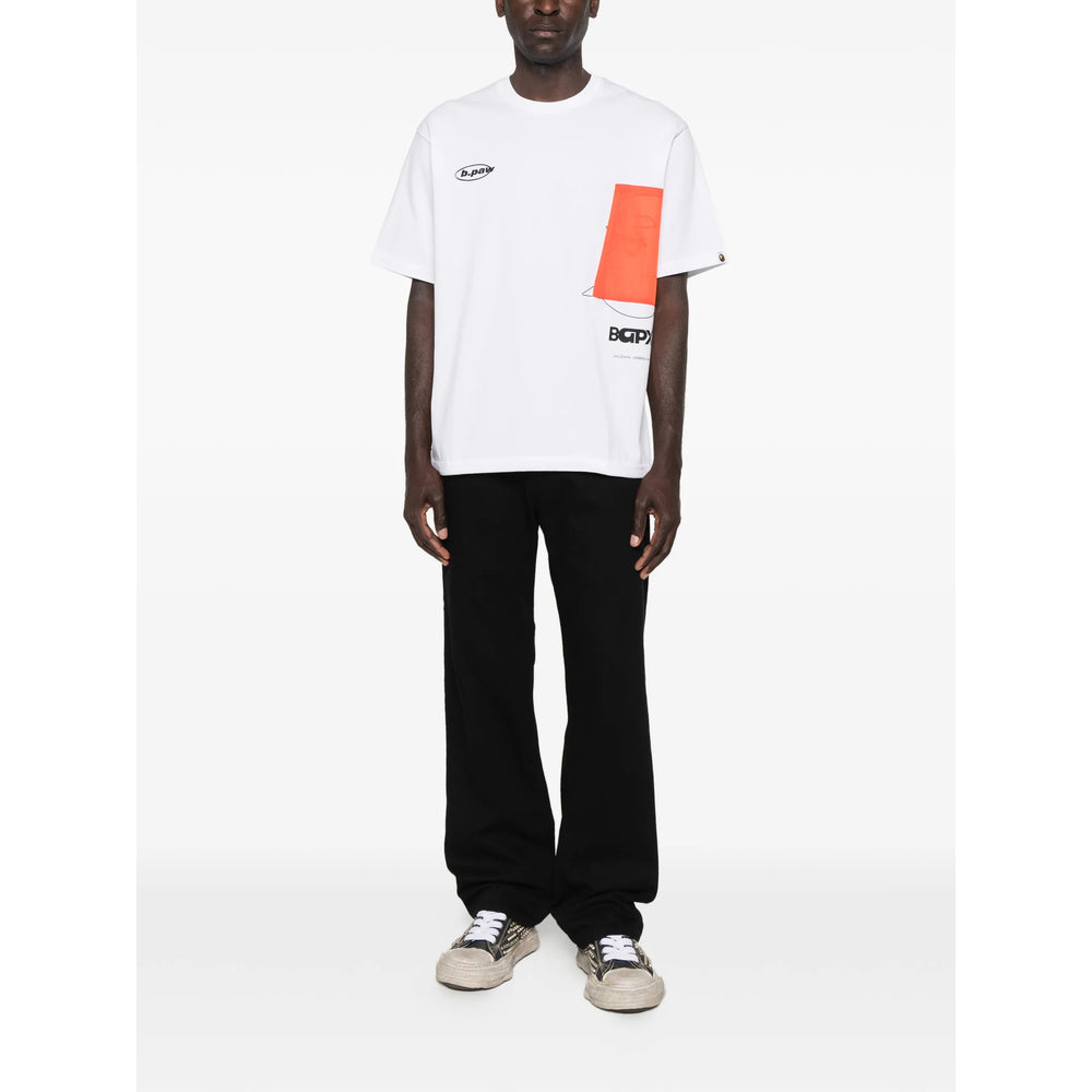 A Bathing Ape® White T-Shirts & Vests - T-Shirts Men A Bathing Ape®