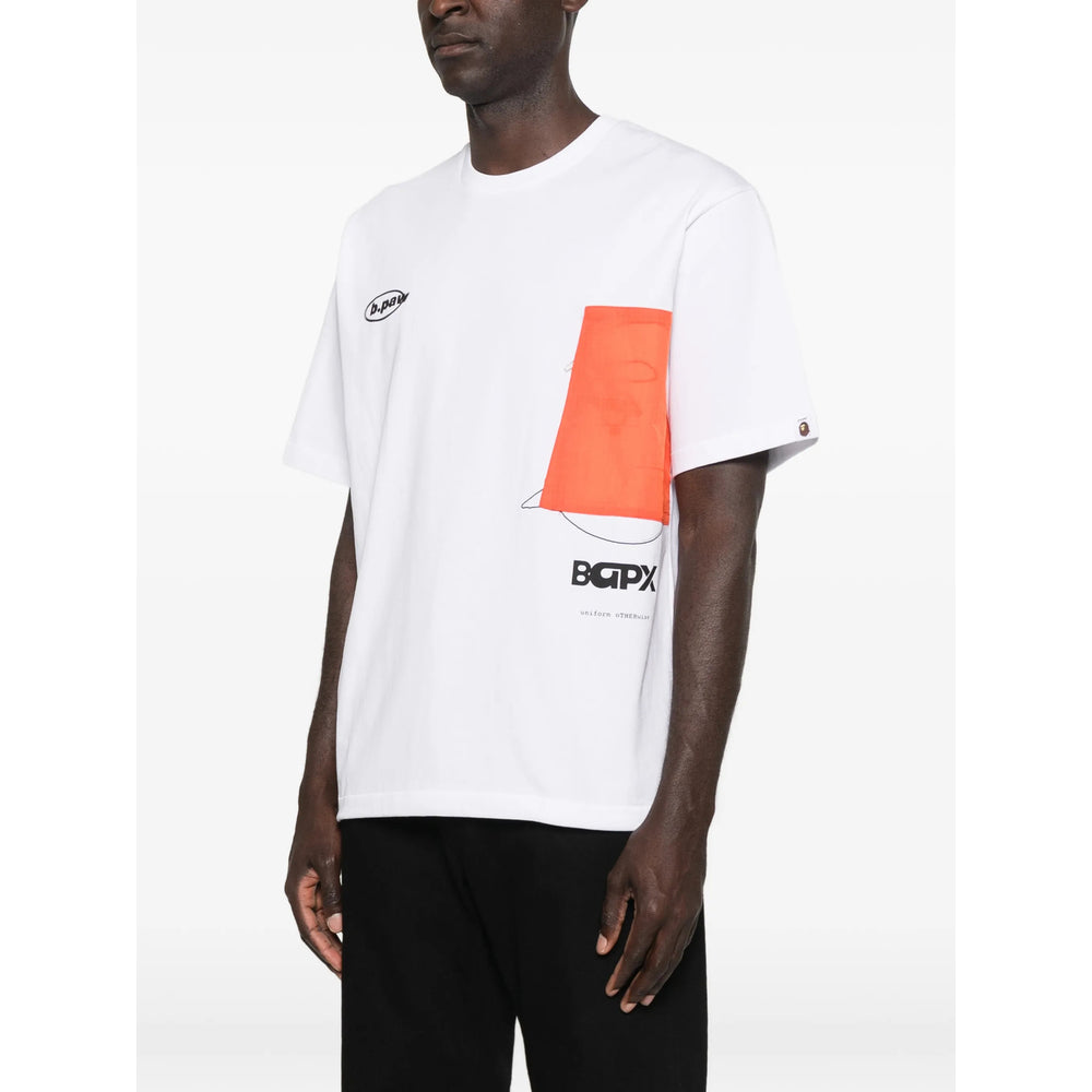 A Bathing Ape® White T-Shirts & Vests - T-Shirts Men A Bathing Ape®