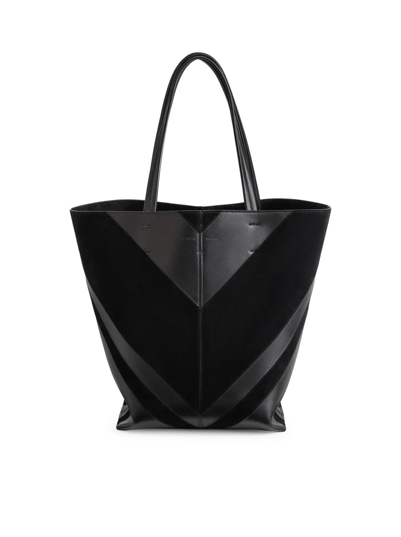 Phoebe Philo Women Black Suede Pot Cabas PHOEBE PHILO