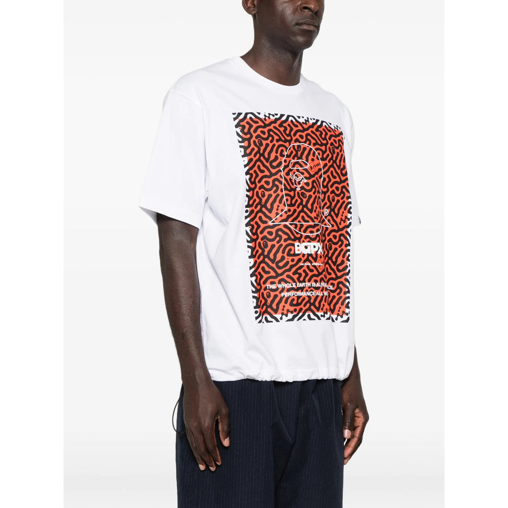 A Bathing Ape® Silver T-Shirts & Vests - T-Shirts Men A Bathing Ape®