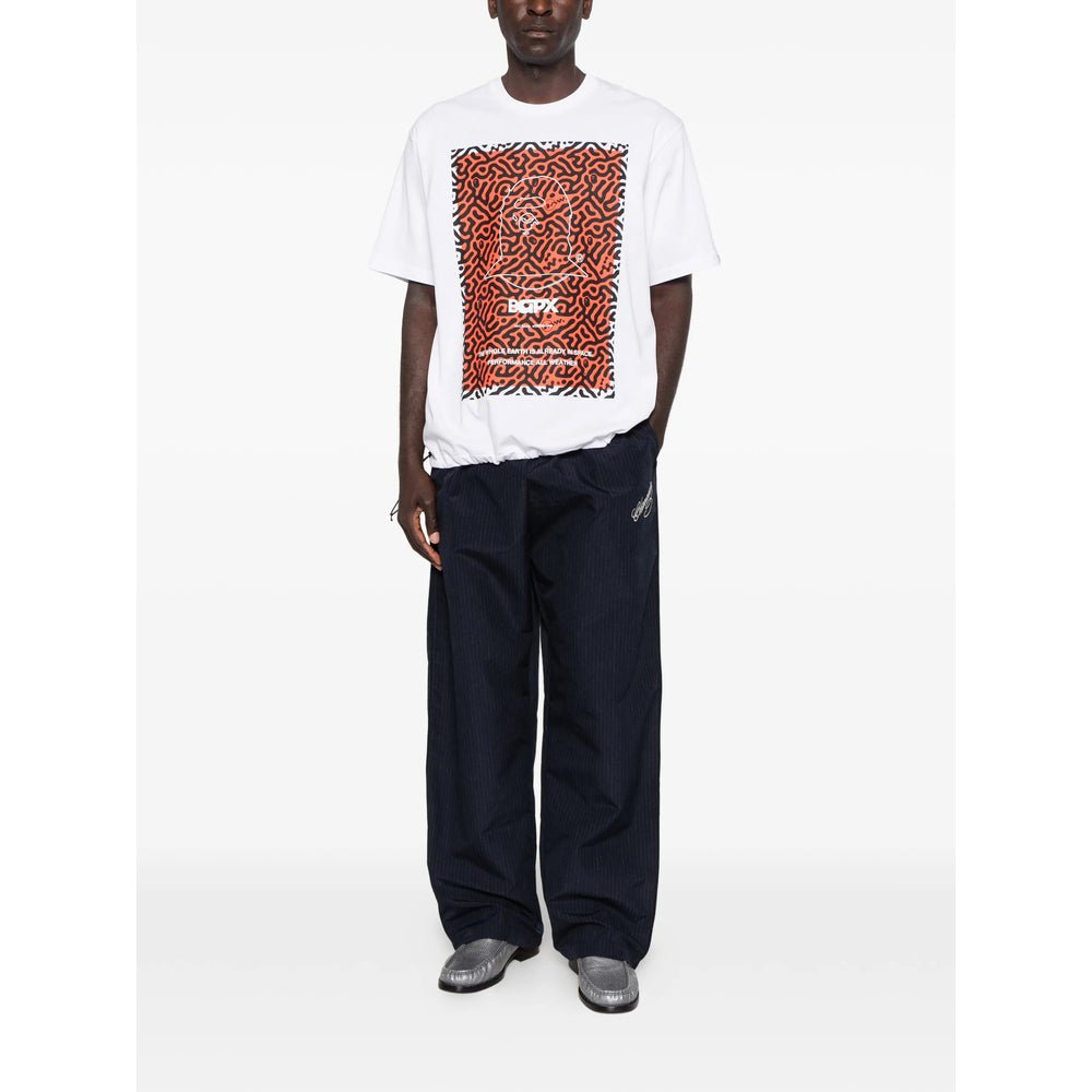 A Bathing Ape® Silver T-Shirts & Vests - T-Shirts Men A Bathing Ape®
