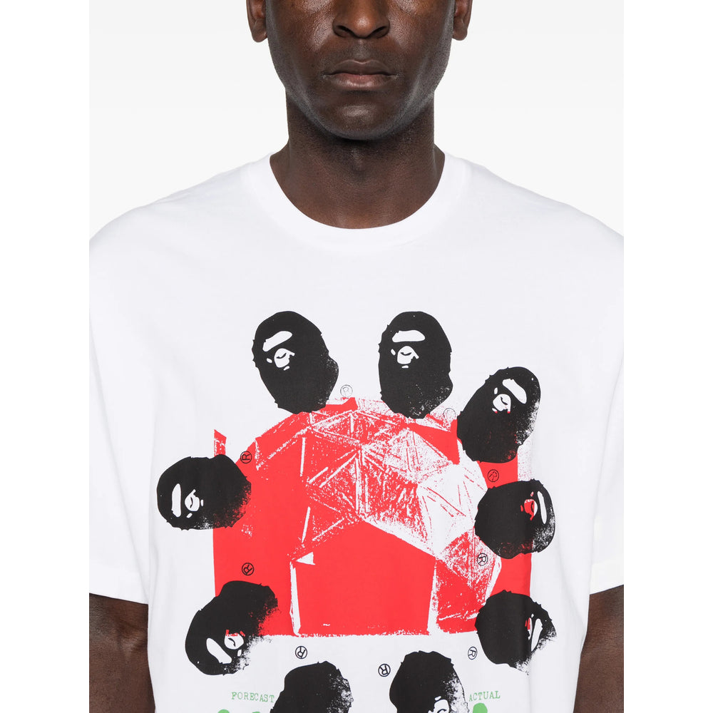 A Bathing Ape® White Performance Tops - Performance T-Shirts & Vests Men A Bathing Ape®