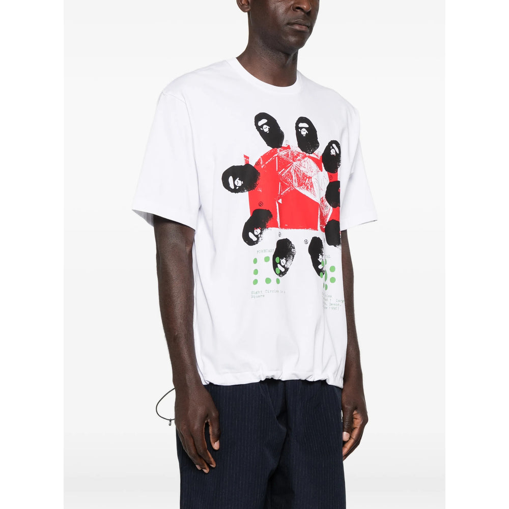 A Bathing Ape® White Performance Tops - Performance T-Shirts & Vests Men A Bathing Ape®