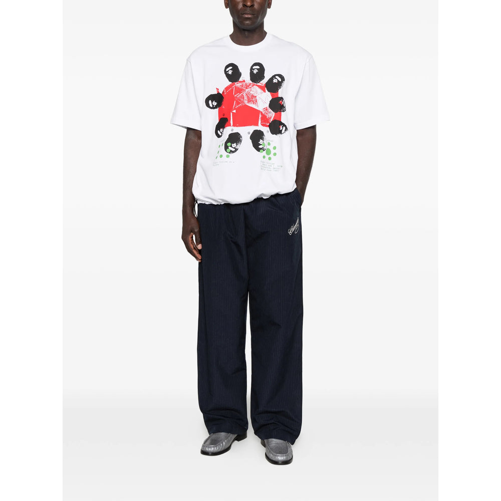A Bathing Ape® White Performance Tops - Performance T-Shirts & Vests Men A Bathing Ape®