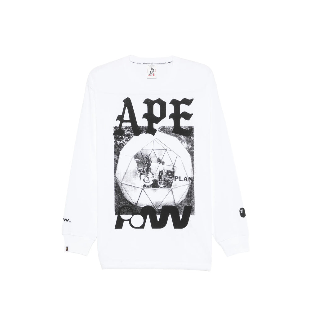 A Bathing Ape® White T-Shirts & Vests - T-Shirts Men A Bathing Ape®