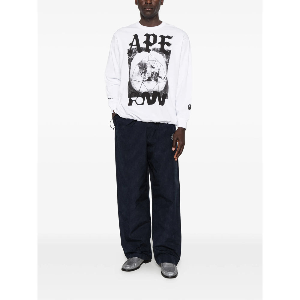 A Bathing Ape® White T-Shirts & Vests - T-Shirts Men A Bathing Ape®