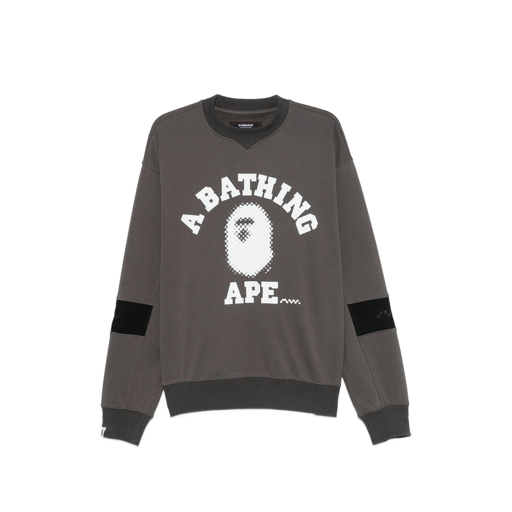 A Bathing Ape® Grey Performance Tops - Sport Sweatshirts & Hoodies Men A Bathing Ape®