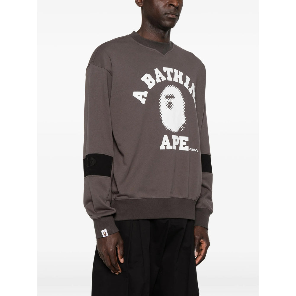 A Bathing Ape® Grey Performance Tops - Sport Sweatshirts & Hoodies Men A Bathing Ape®