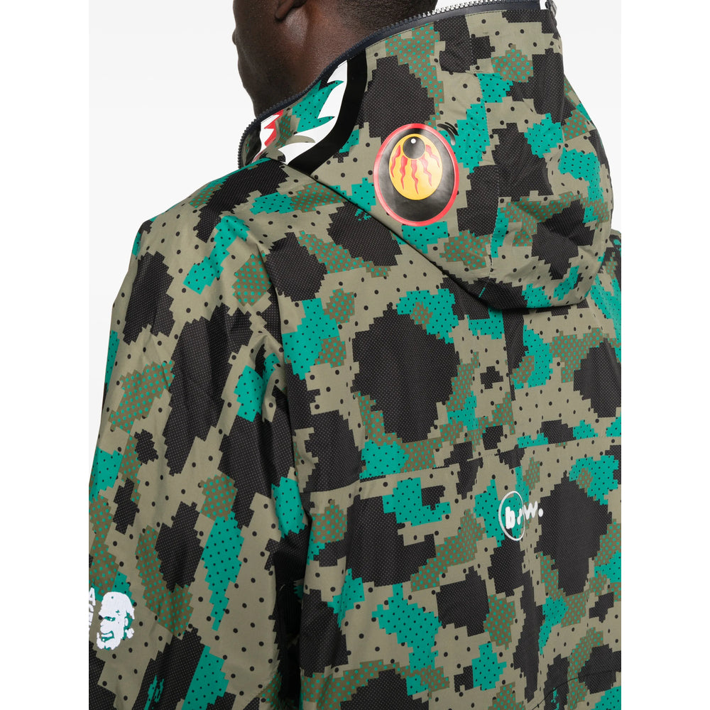 A Bathing Ape® Green Performance Jackets - Lightweight Jackets Men A Bathing Ape®