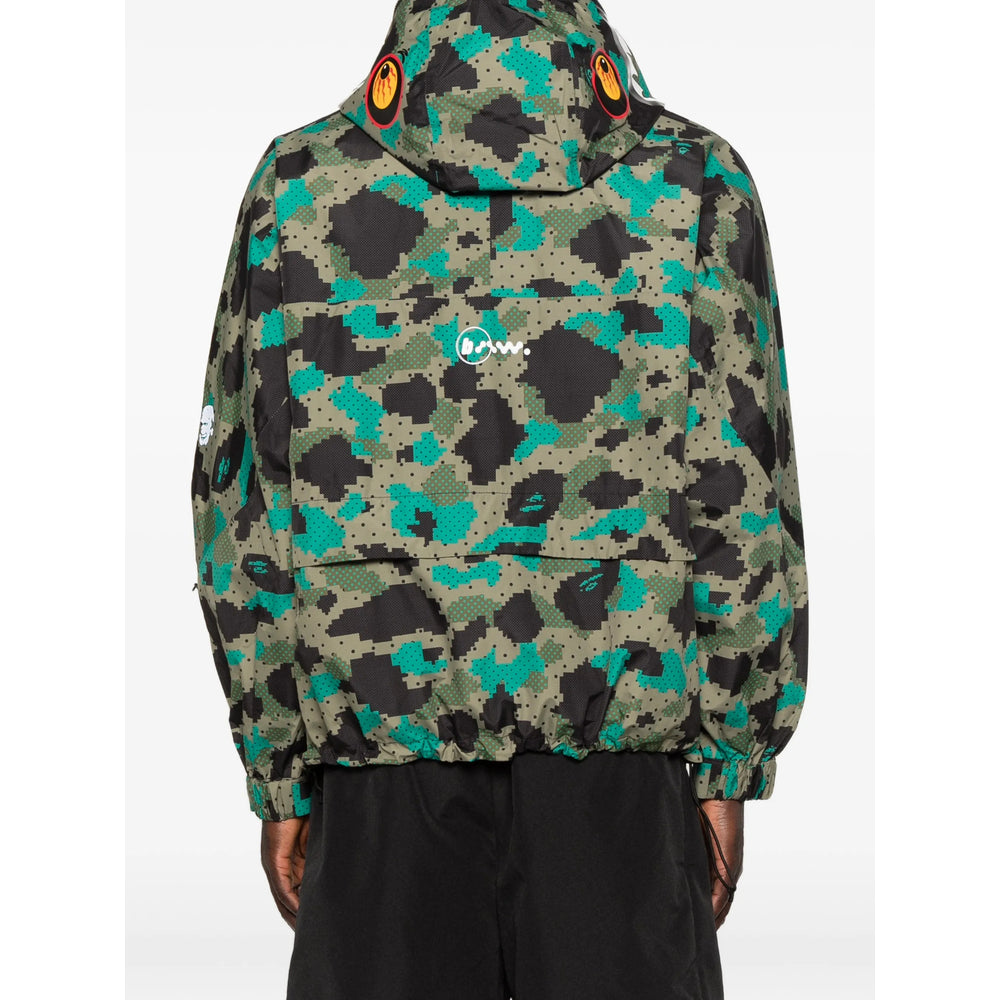 A Bathing Ape® Green Performance Jackets - Lightweight Jackets Men A Bathing Ape®