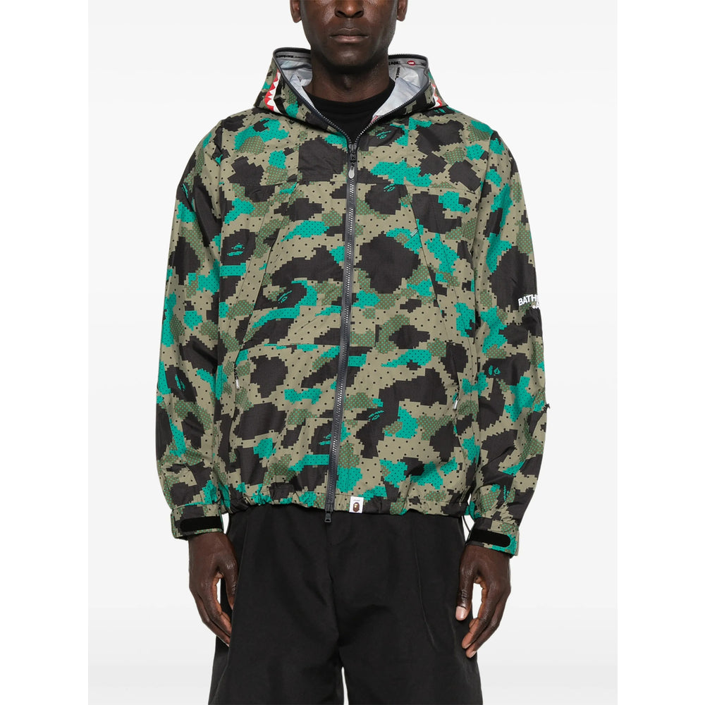 A Bathing Ape® Green Performance Jackets - Lightweight Jackets Men A Bathing Ape®