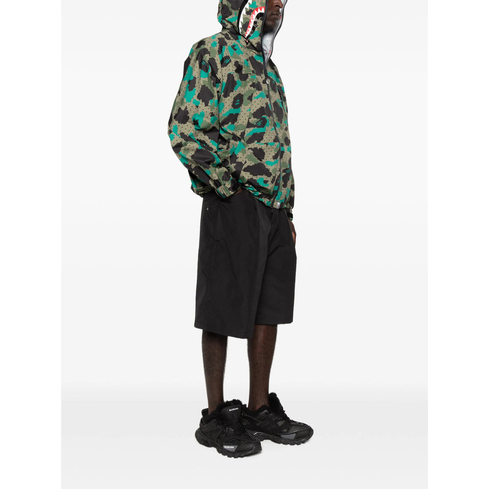 A Bathing Ape® Green Performance Jackets - Lightweight Jackets Men A Bathing Ape®