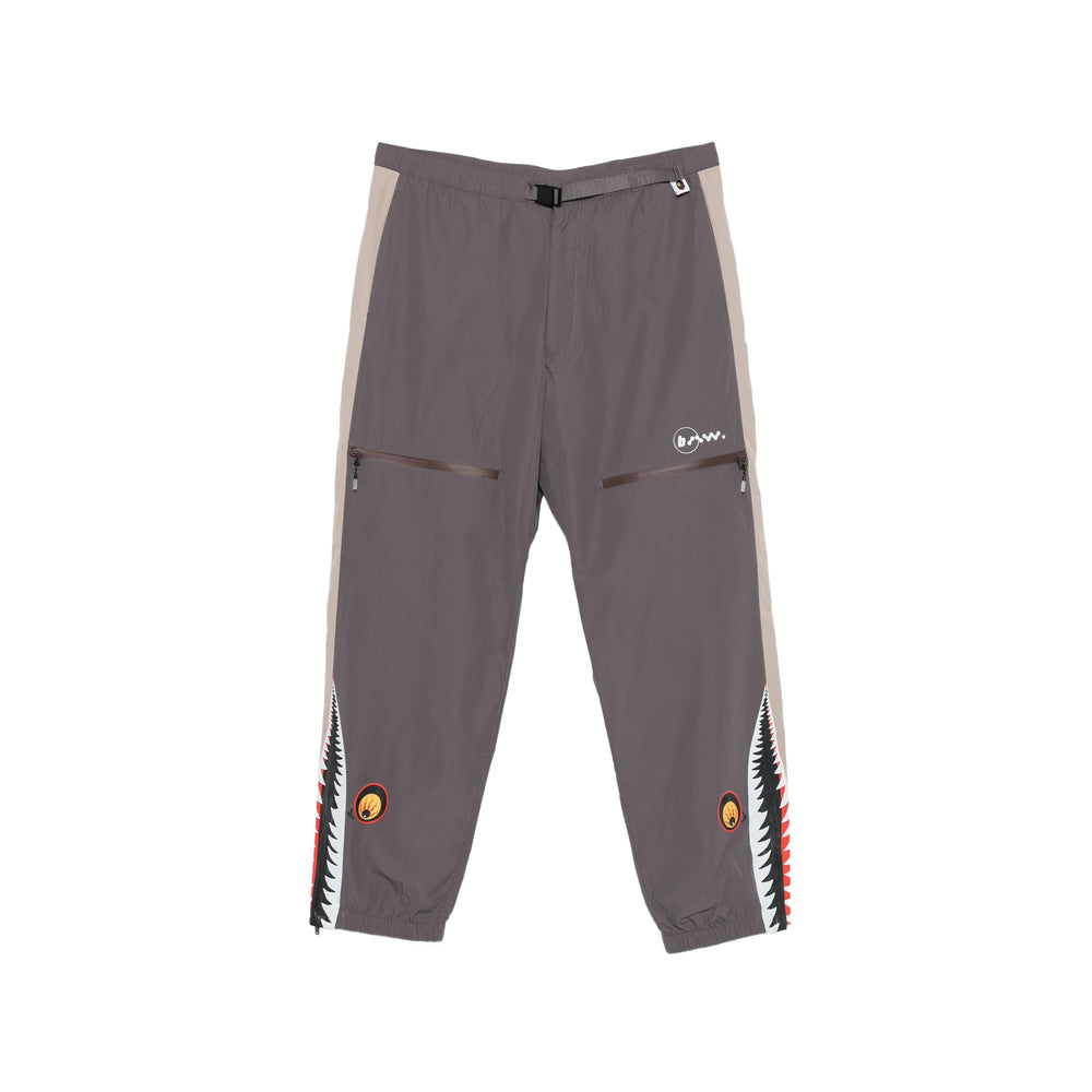 A Bathing Ape® Grey Performance Trousers - Performance Track Pants Men A Bathing Ape®