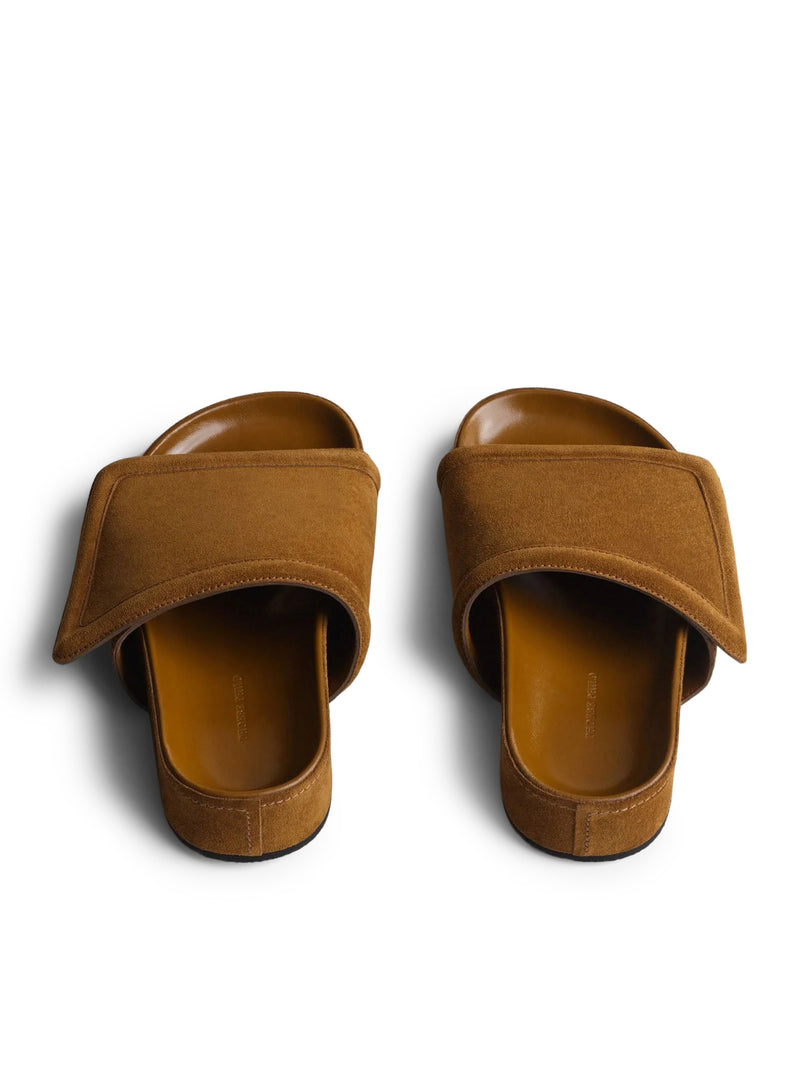 Phoebe Philo Women Chunky Suede Slides PHOEBE PHILO