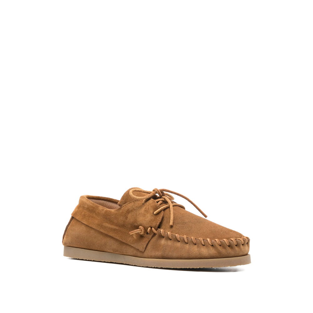 Isabel Marant Brown Boat Shoes Men ISABEL MARANT