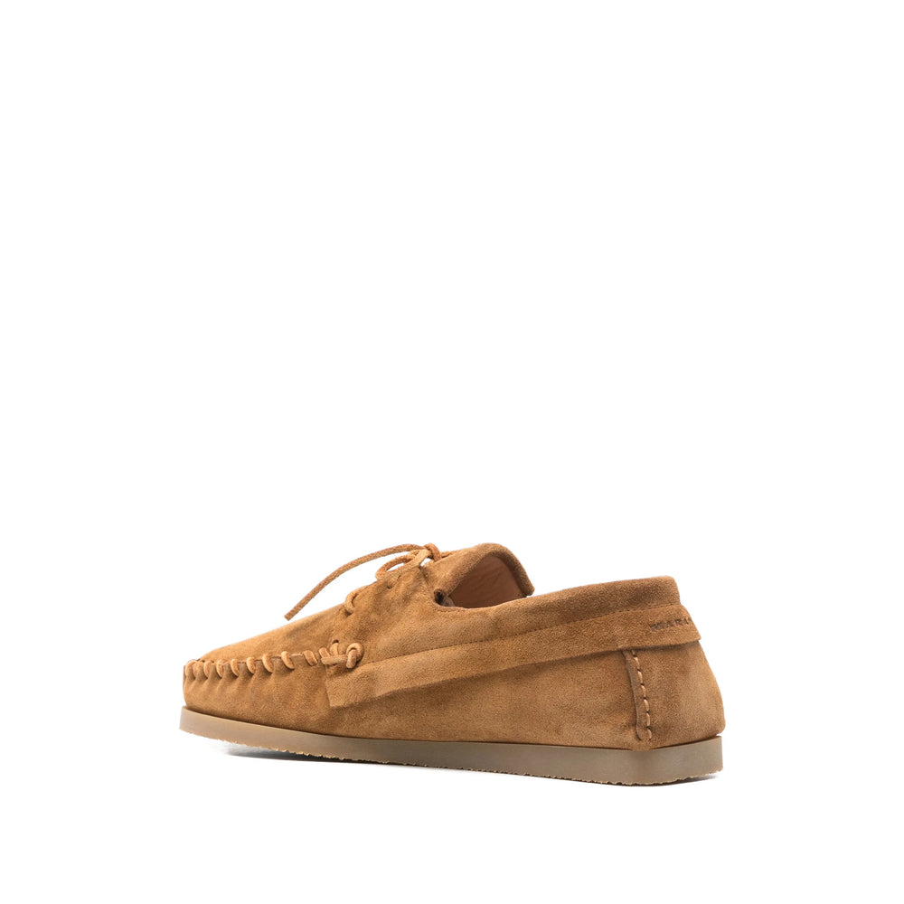 Isabel Marant Brown Boat Shoes Men ISABEL MARANT