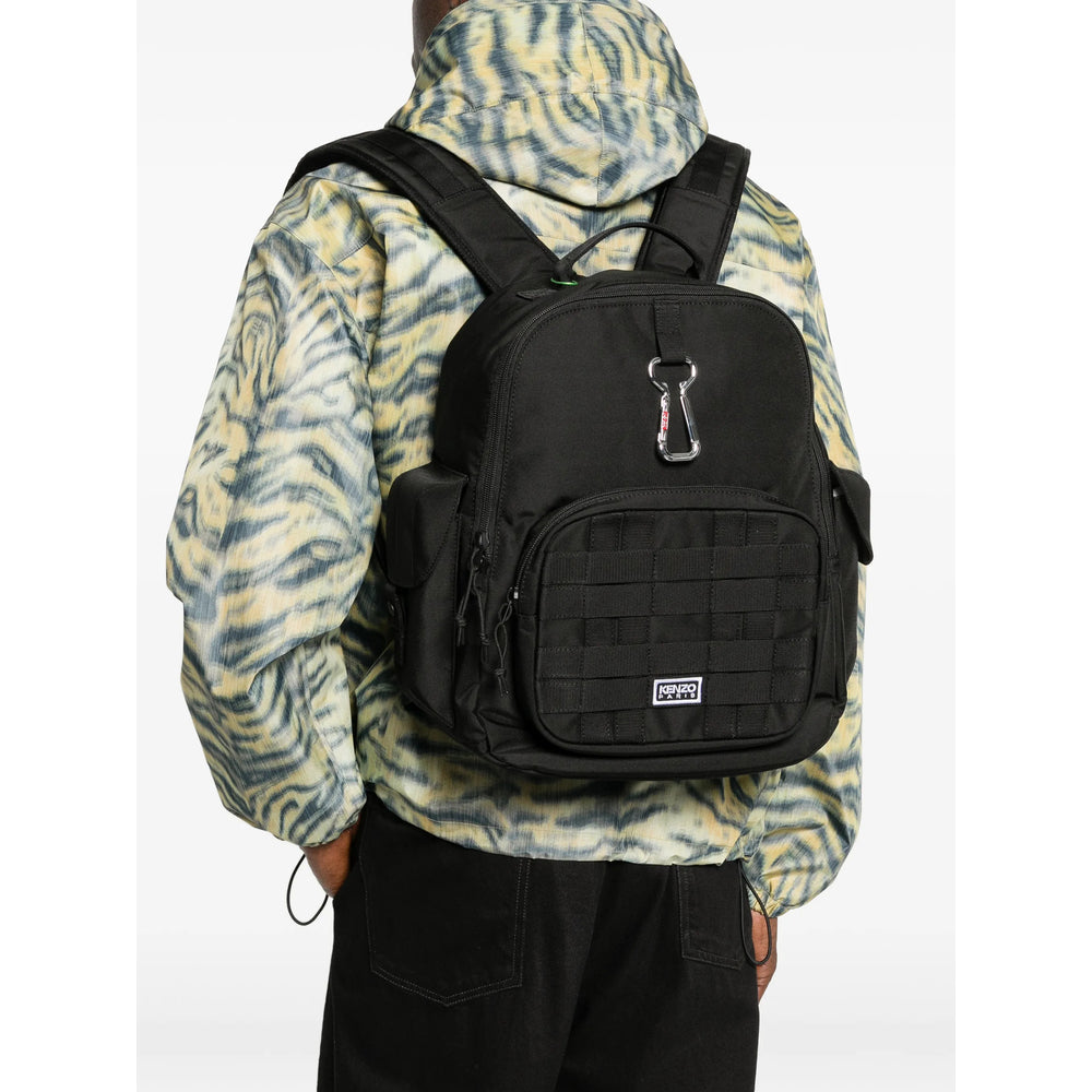 Kenzo Black Backpacks Men KENZO