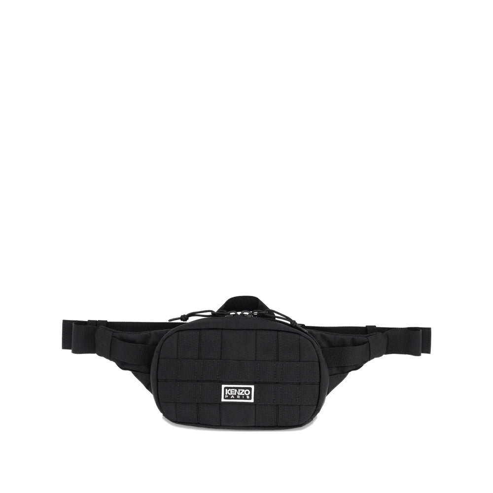 Kenzo Black Belt Bags Men KENZO