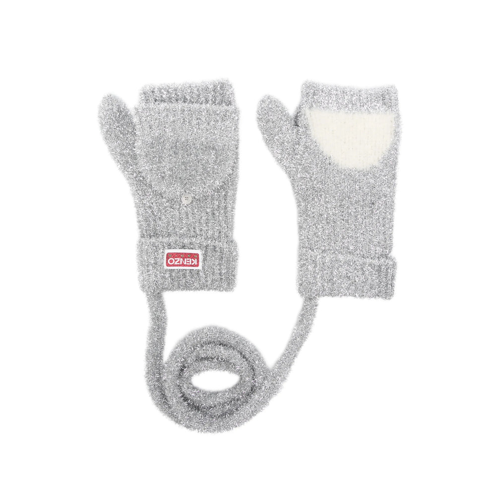 Kenzo Grey Gloves Women KENZO