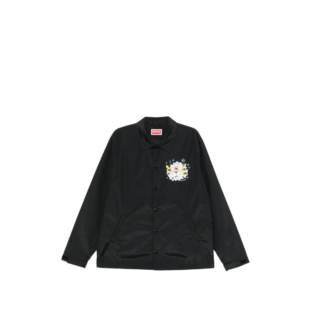 Kenzo Black Jackets - Shirt Jackets Men KENZO