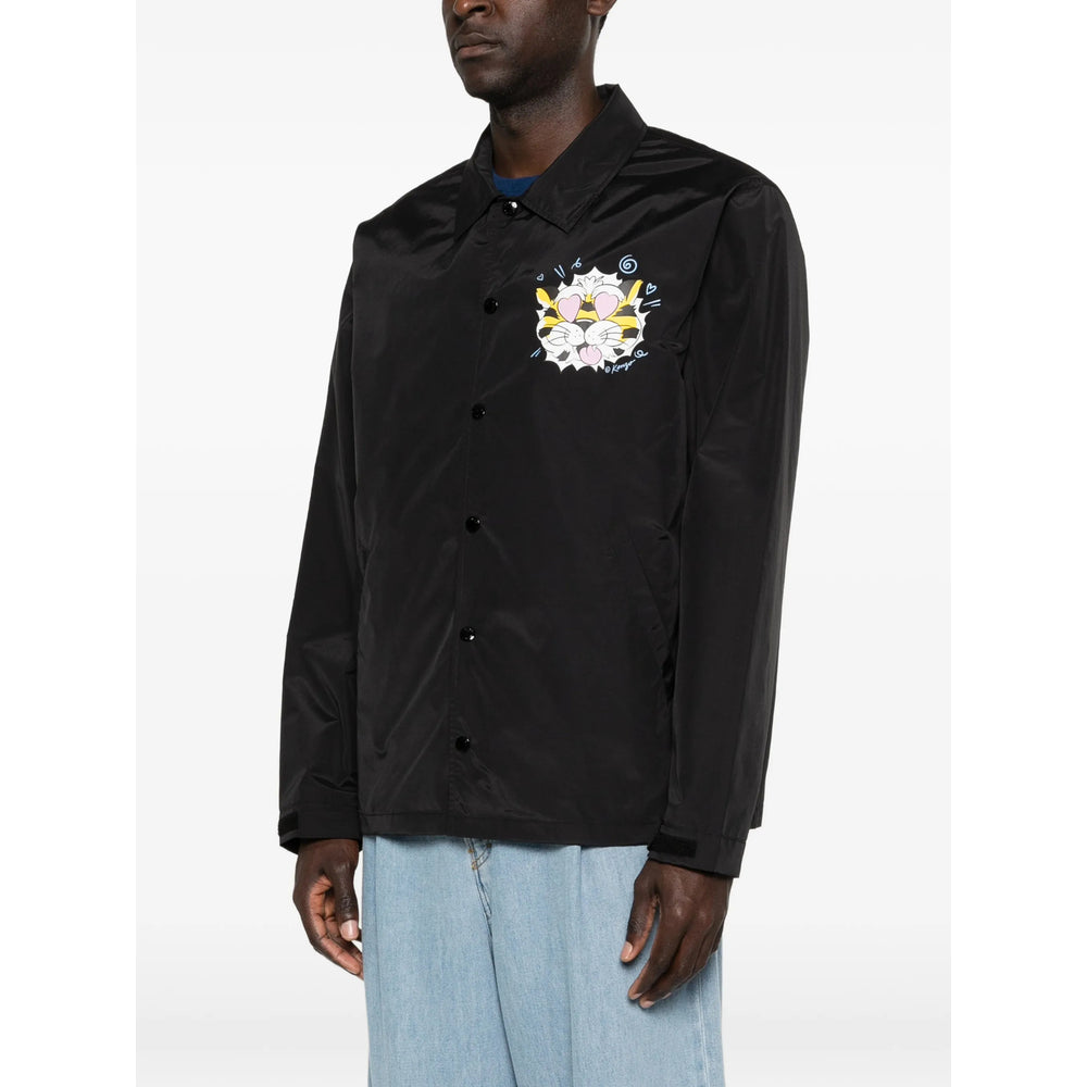 Kenzo Black Jackets - Shirt Jackets Men KENZO