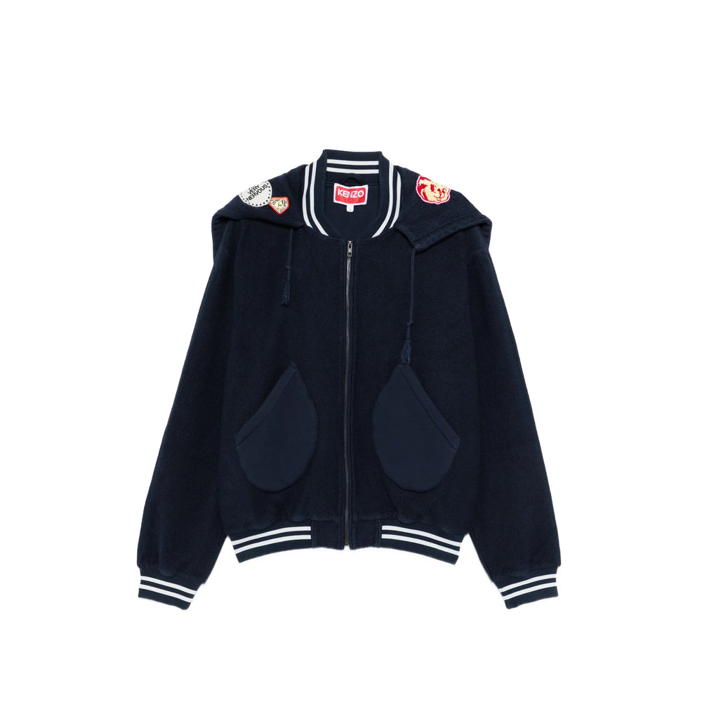 Kenzo Blue Jackets - Bomber Jackets Men KENZO