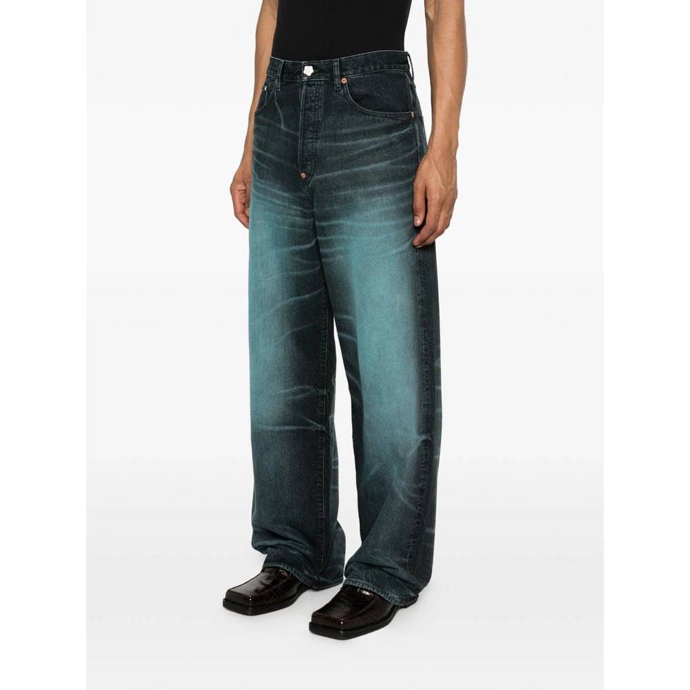 Kenzo Blue Denim - Regular & Straight-Leg Jeans Men KENZO