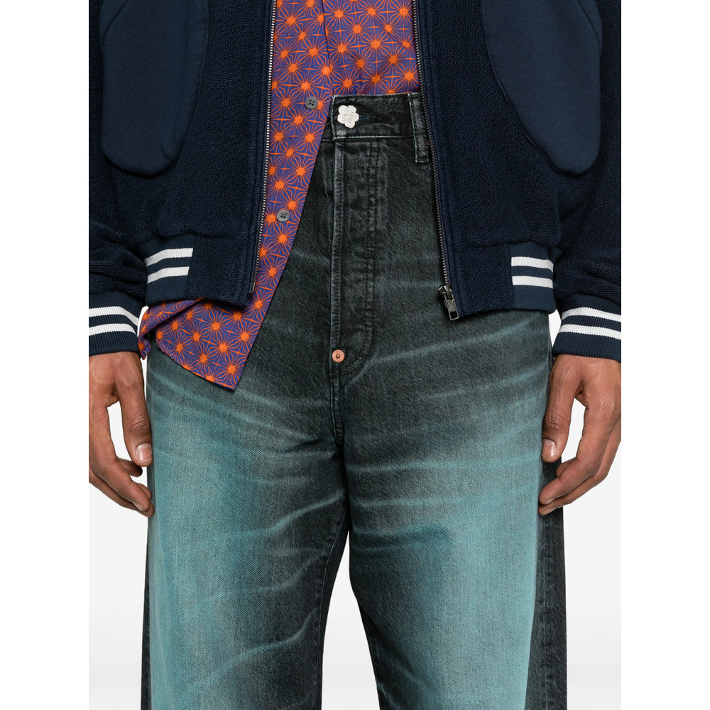 Kenzo Blue Denim - Regular & Straight-Leg Jeans Men KENZO