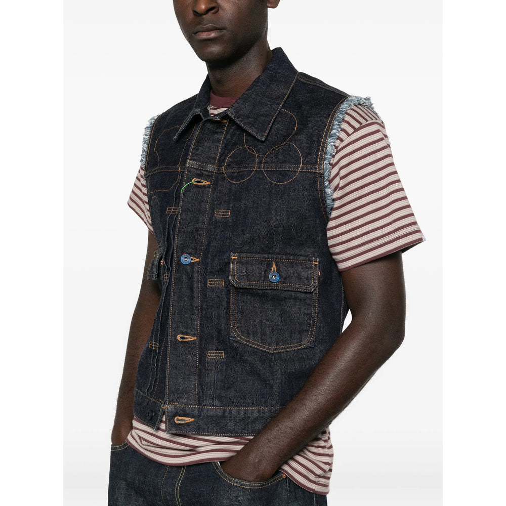 Kenzo Blue Jackets - Waistcoats & Gilets Men KENZO