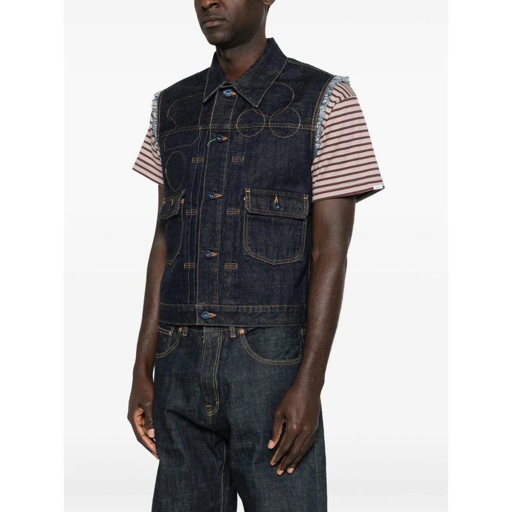 Kenzo Blue Jackets - Waistcoats & Gilets Men KENZO