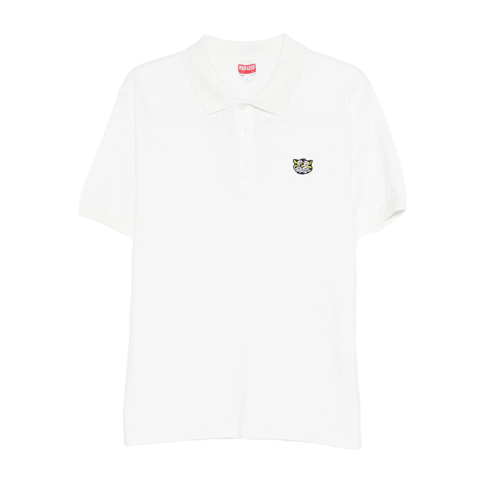 Kenzo White Polo Shirts Men KENZO