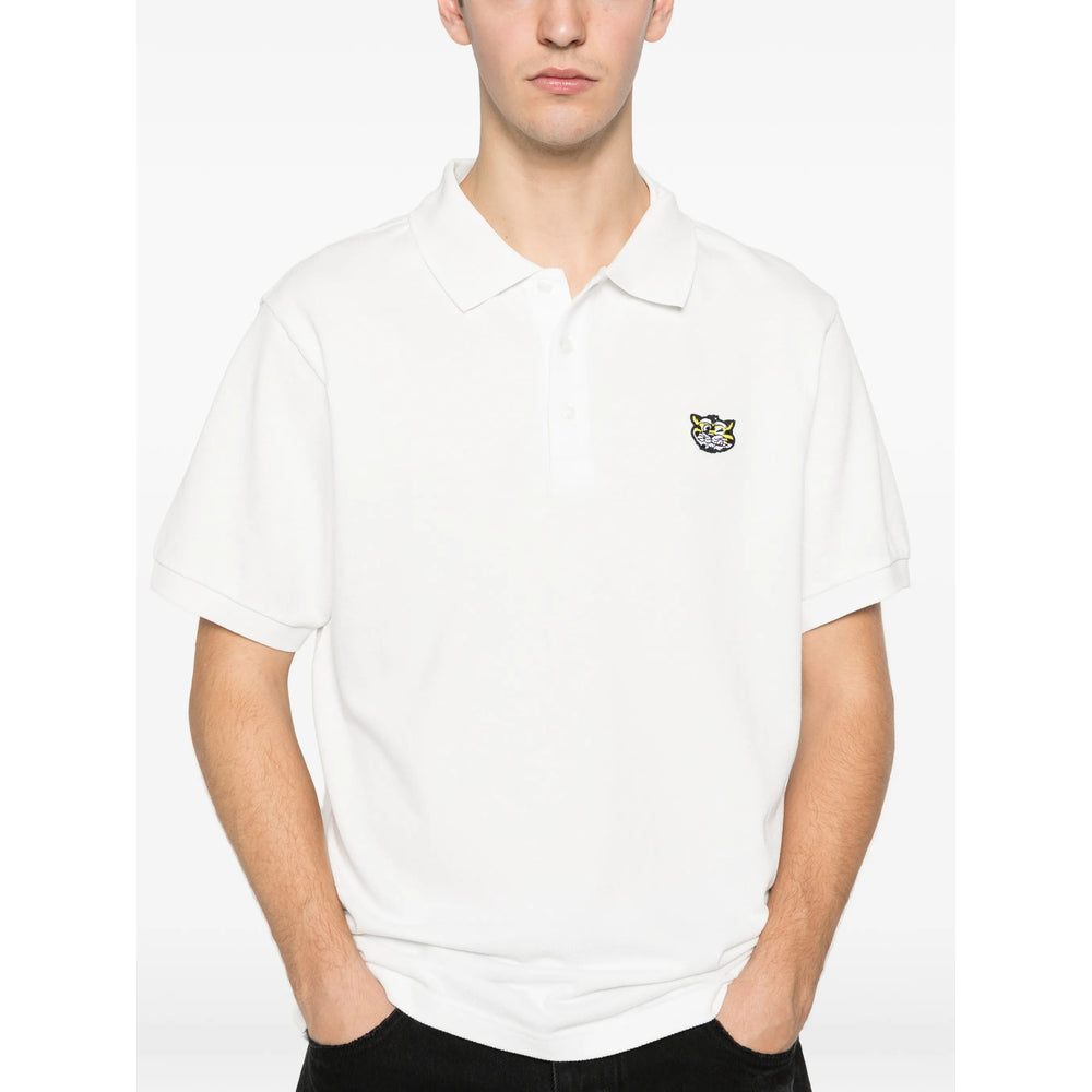 Kenzo White Polo Shirts Men KENZO
