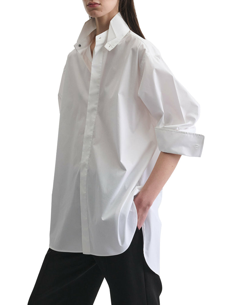 Phoebe Philo Women Custom Cotton Tuxedo Shirt PHOEBE PHILO