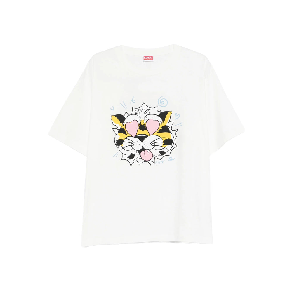 Kenzo White T-Shirts & Vests - T-Shirts Men KENZO