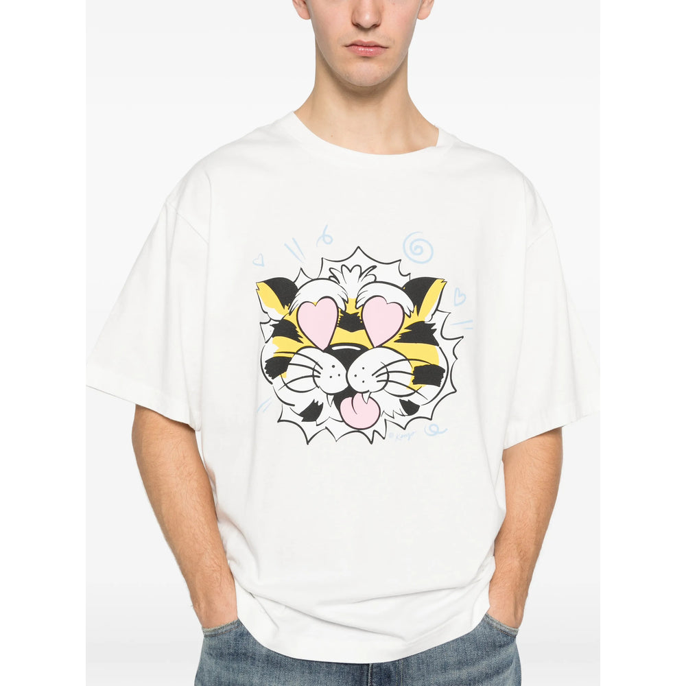 Kenzo White T-Shirts & Vests - T-Shirts Men KENZO
