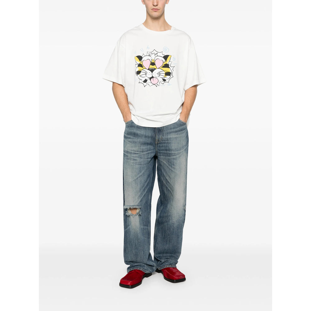 Kenzo White T-Shirts & Vests - T-Shirts Men KENZO