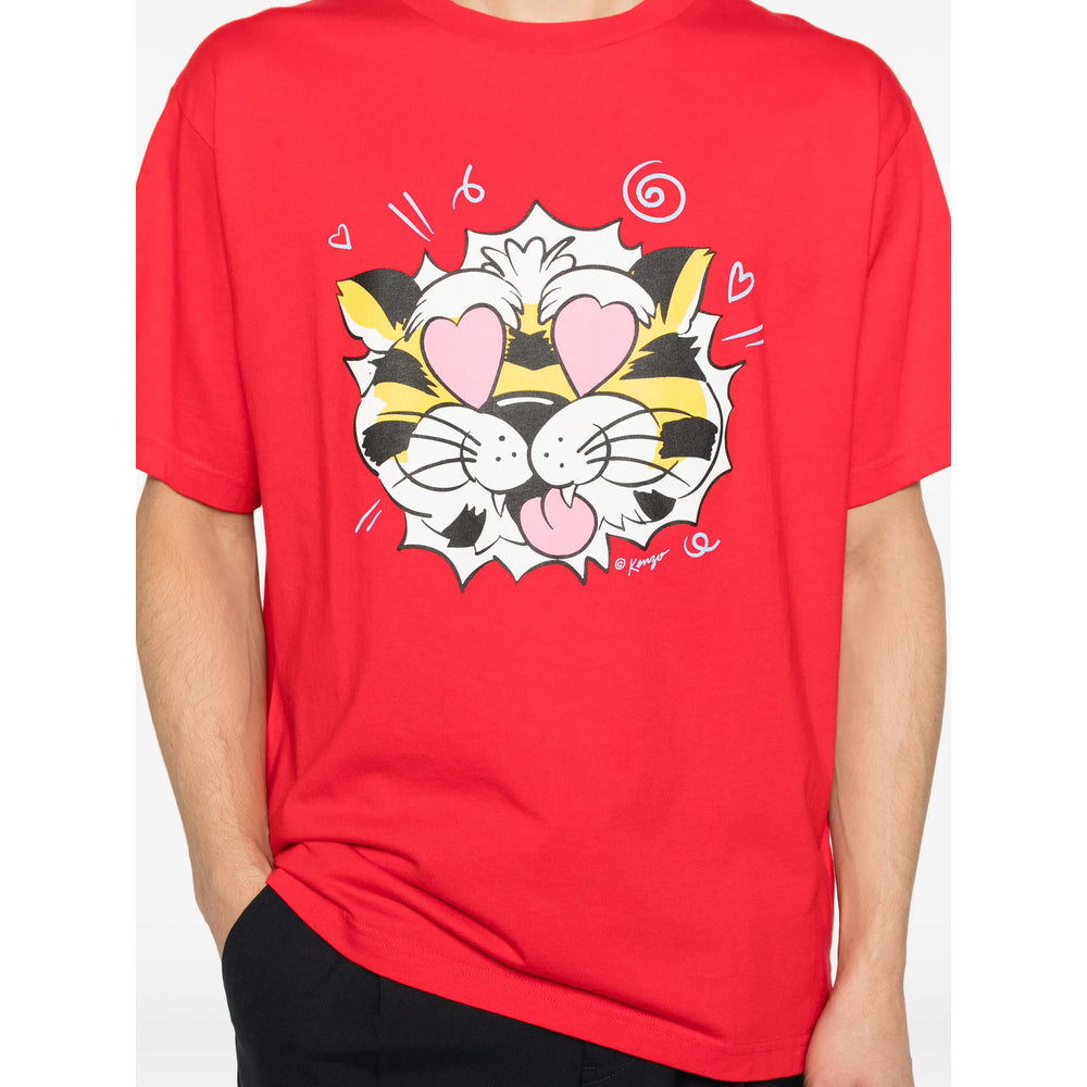 Kenzo Red T-Shirts & Vests - T-Shirts Men