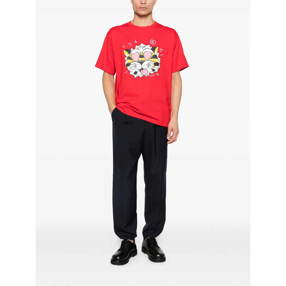 Kenzo Red T-Shirts & Vests - T-Shirts Men
