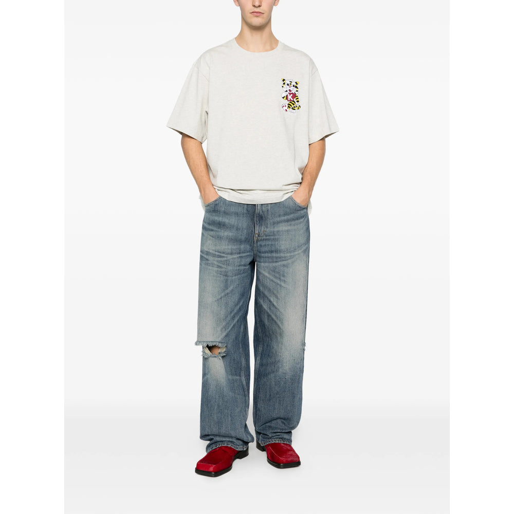 Kenzo Grey T-Shirts & Vests - T-Shirts Men KENZO