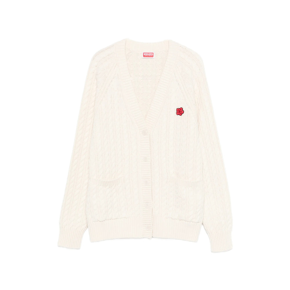 Kenzo Neutrals Knitwear - Cardigans Women KENZO