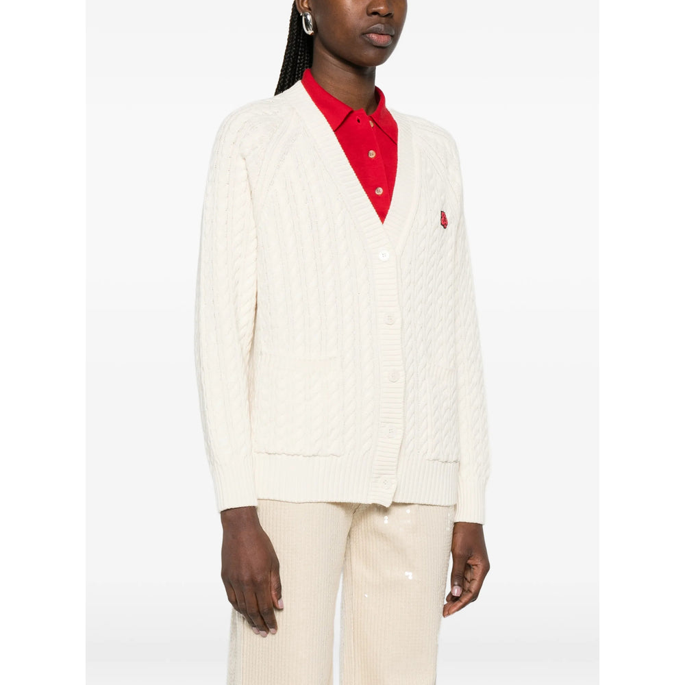 Kenzo Neutrals Knitwear - Cardigans Women KENZO