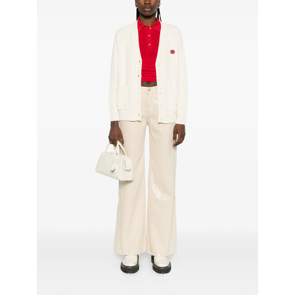Kenzo Neutrals Knitwear - Cardigans Women KENZO