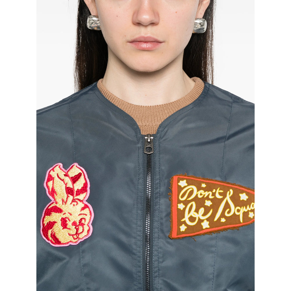 Kenzo Blue Jackets - Bomber Jackets Women KENZO