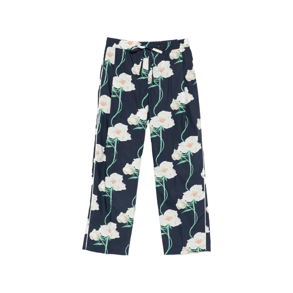 Kenzo Blue Trousers - Straight Trousers Women KENZO