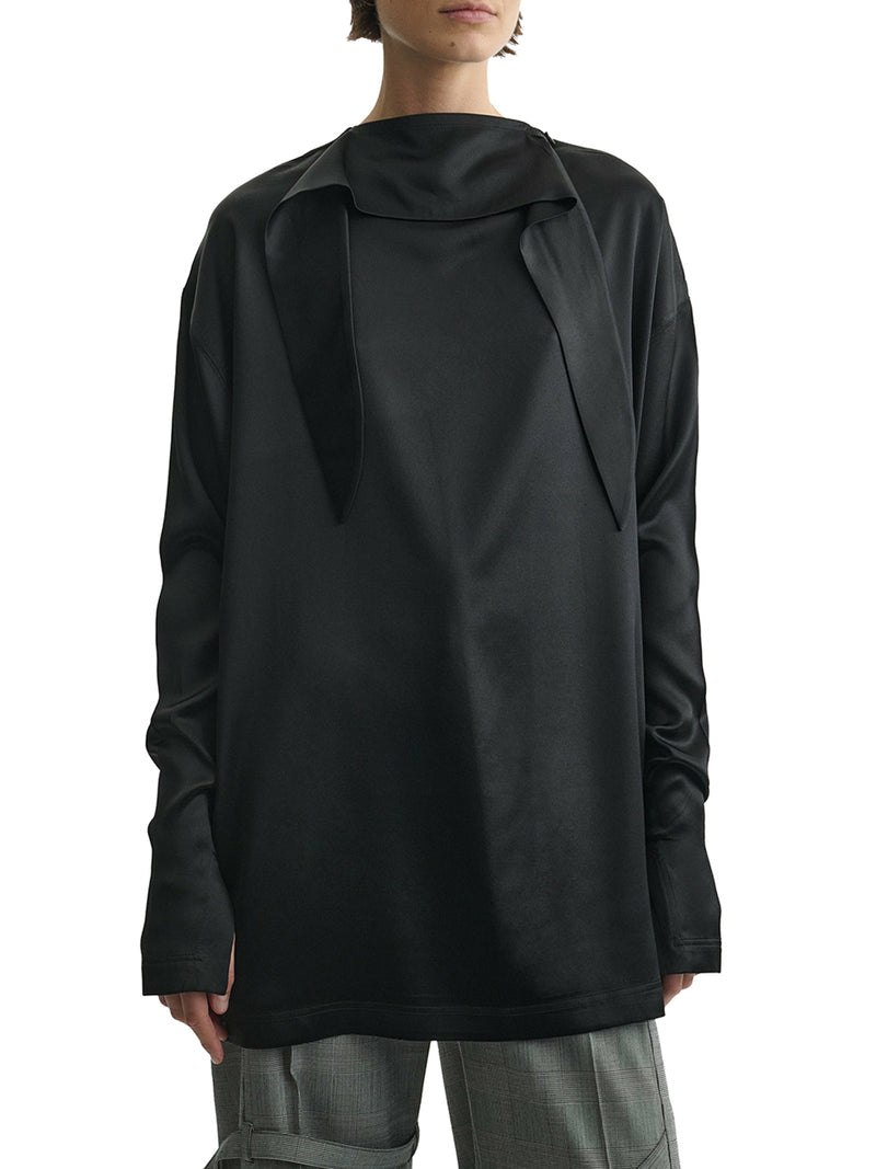 Phoebe Philo Women Silk Knot Neck Top PHOEBE PHILO