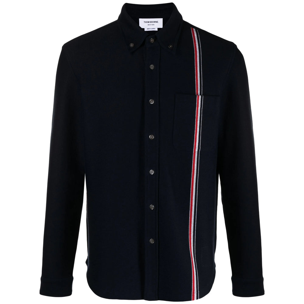Thom Browne Blue Jackets - Shirt Jackets Men THOM BROWNE