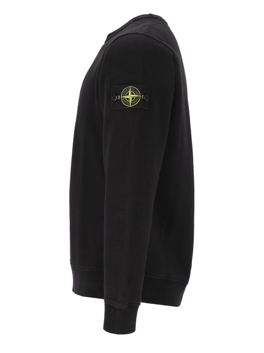 Stone Island Men Organic Cotton Crewneck Sweatshirt STONE ISLAND