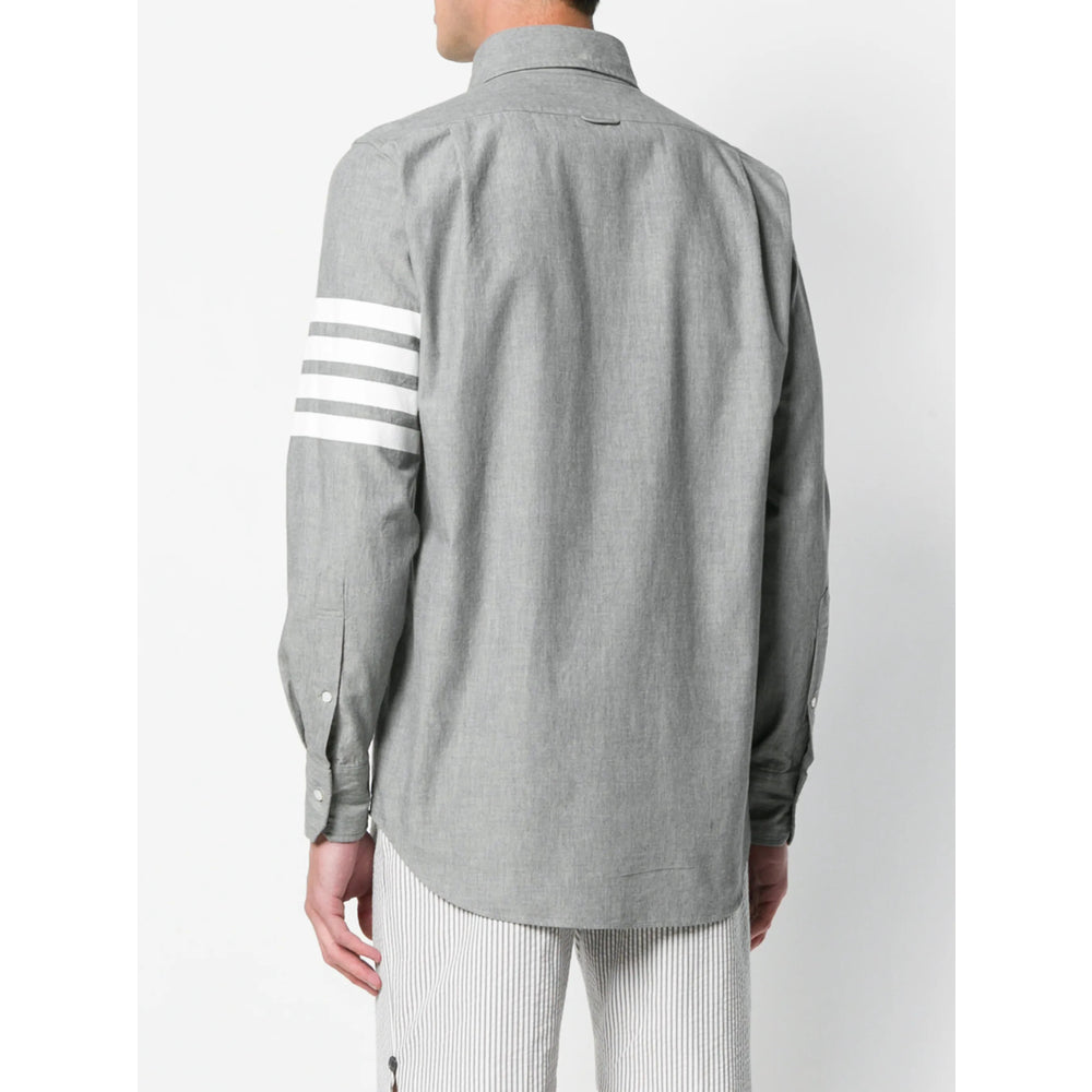 Thom Browne Grey Shirts Men THOM BROWNE