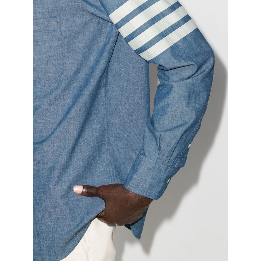 Thom Browne Blue Shirts Men THOM BROWNE