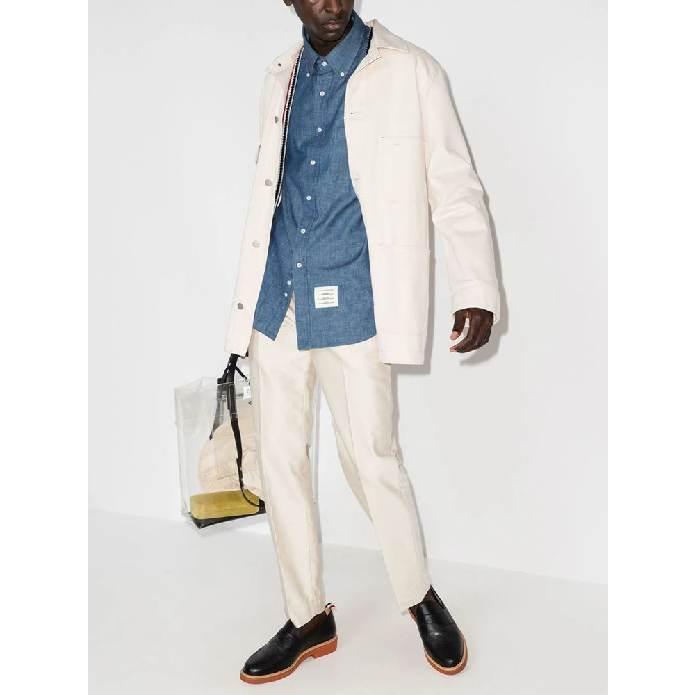 Thom Browne Blue Shirts Men THOM BROWNE